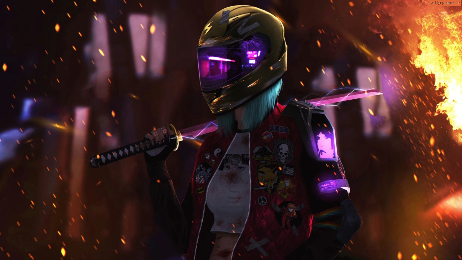 biker-girl-with-sword