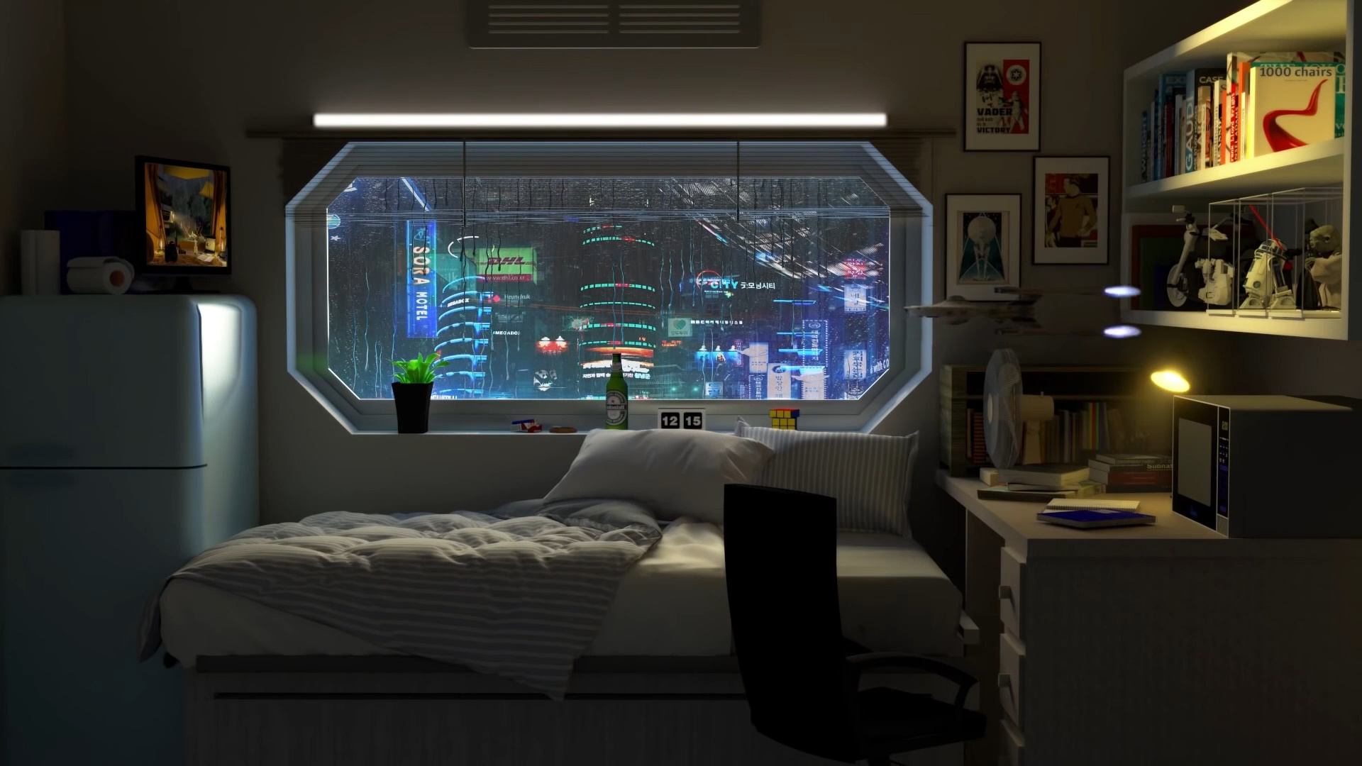 cyberpunk-room