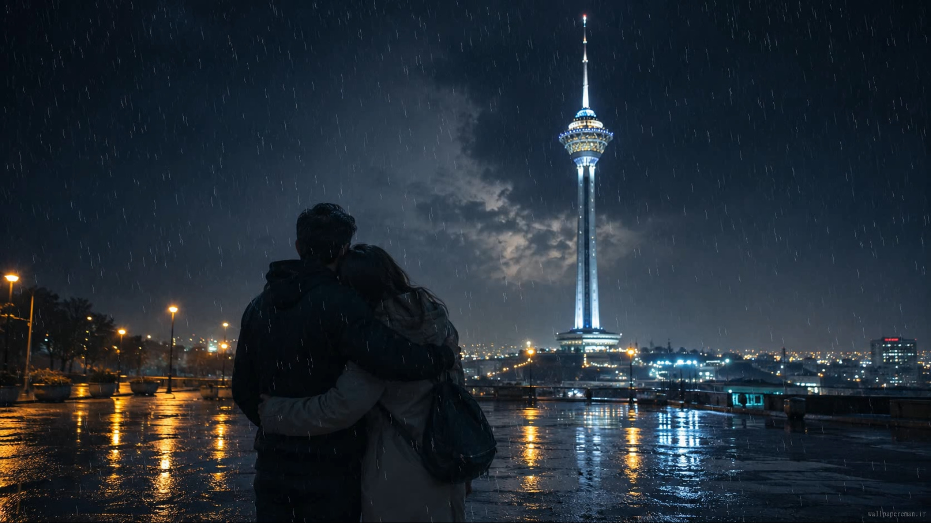 hug-with-view-of-milad-tower