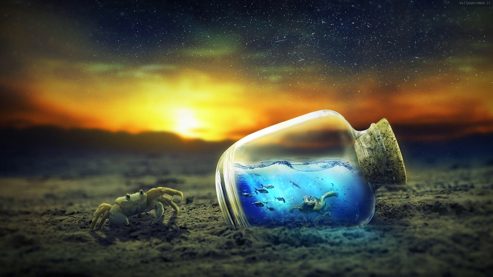 sea-in-bottle